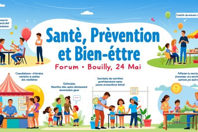 participez au forum sur la santé, la prévention et le bien-être à bouilly le samedi 24 mai. découvrez des conseils d'experts, des ateliers pratiques et échanger avec des passionnés pour une vie meilleure.