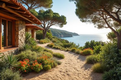 découvrez un havre de paix au portugal, où l'harmonie entre le confort moderne et les matériaux naturels vous invite à une évasion inoubliable. plongez dans une atmosphère sereine, propice à la détente et à la connexion avec la nature.