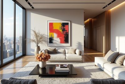 découvrez un penthouse raffiné où l'art rencontre l'élégance dans une atmosphère minimaliste. profitez d'un espace unique qui allie sophistication et créativité, idéal pour les amateurs d'art et de design.