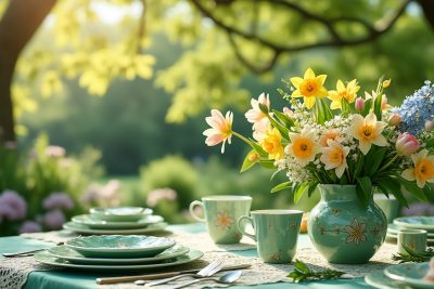 découvrez la tendance incontournable de ce printemps avec notre sélection de vaisselle verte. adoptez des pièces élégantes et éco-responsables qui apporteront une touche de fraîcheur à vos repas. transformez votre table avec des couleurs vives et un style moderne.