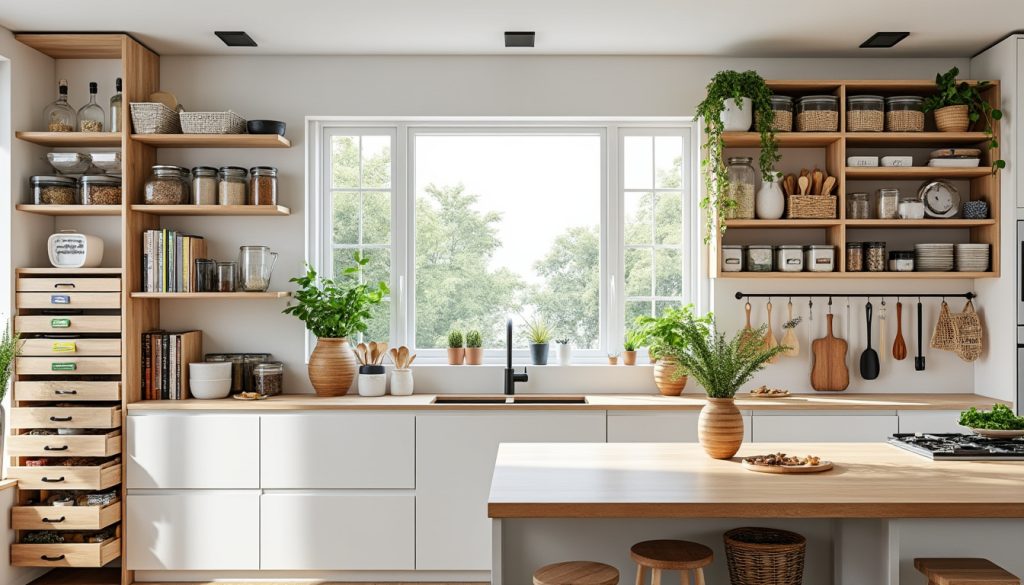 découvrez des idées innovantes d'ikea pour transformer votre cuisine en un espace parfaitement organisé. optimisez chaque recoin avec des solutions pratiques et esthétiques qui allient fonctionnalité et design. inspirez-vous pour créer une cuisine harmonieuse et efficace.