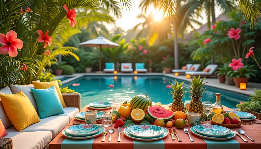 découvrez les tendances déco incontournables de l'été qui transformeront votre intérieur ! des couleurs vivifiantes, des motifs rafraîchissants et des inspirations naturelles pour un chez-soi en harmonie avec la saison. ne manquez pas nos conseils pour un style estival chic et confortable.