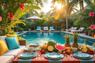 découvrez les tendances déco incontournables de l'été qui transformeront votre intérieur ! des couleurs vivifiantes, des motifs rafraîchissants et des inspirations naturelles pour un chez-soi en harmonie avec la saison. ne manquez pas nos conseils pour un style estival chic et confortable.