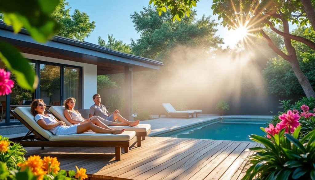 découvrez comment les brumisateurs d'extérieur transforment votre été en une expérience rafraîchissante. profitez de moments de détente en plein air tout en luttant contre la chaleur grâce à ces accessoires indispensables.