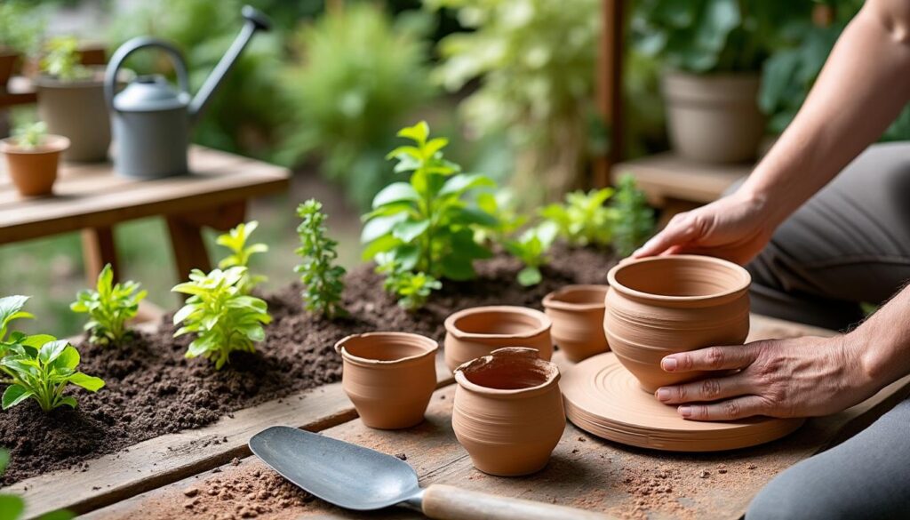 apprenez à créer vos propres oyas pour un jardinage durable et éco-responsable. découvrez les étapes simples et les matériaux nécessaires pour profiter d'une irrigation efficace tout en préservant l'eau dans votre jardin.