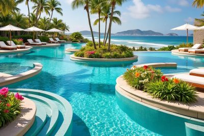 plongez dans un monde de détente avec notre sélection des 20 piscines d'hôtel les plus ravissantes. idéales pour une évasion au frais, ces oasis aquatiques vous promettent des moments inoubliables sous le soleil. découvrez des paysages enchanteurs et des ambiances luxueuses qui rendront votre séjour exceptionnel.