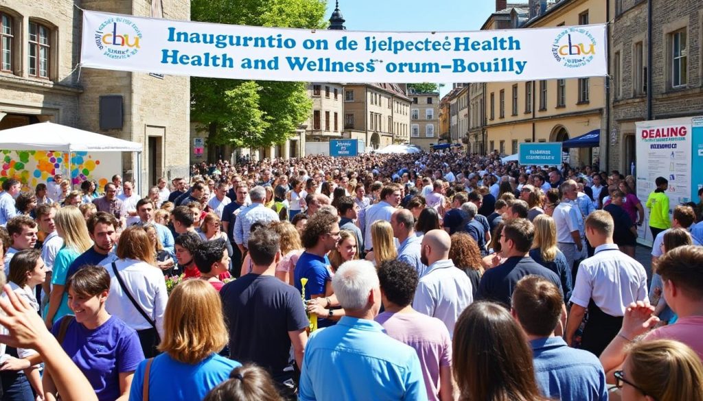 participez à l'inauguration du premier forum consacré à la santé et au bien-être à bouilly. découvrez des conférences, des ateliers et des exposants pour améliorer votre qualité de vie et échanger sur les bonnes pratiques en matière de santé.