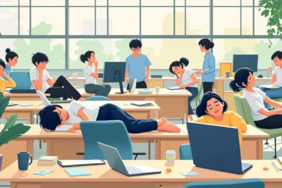 découvrez l'inemuri, l'art japonais de la sieste qui booste votre productivité et améliore votre bien-être. apprenez comment cette pratique ancestrale peut transformer vos pauses en un moment revitalisant pour mieux travailler et vivre au quotidien.