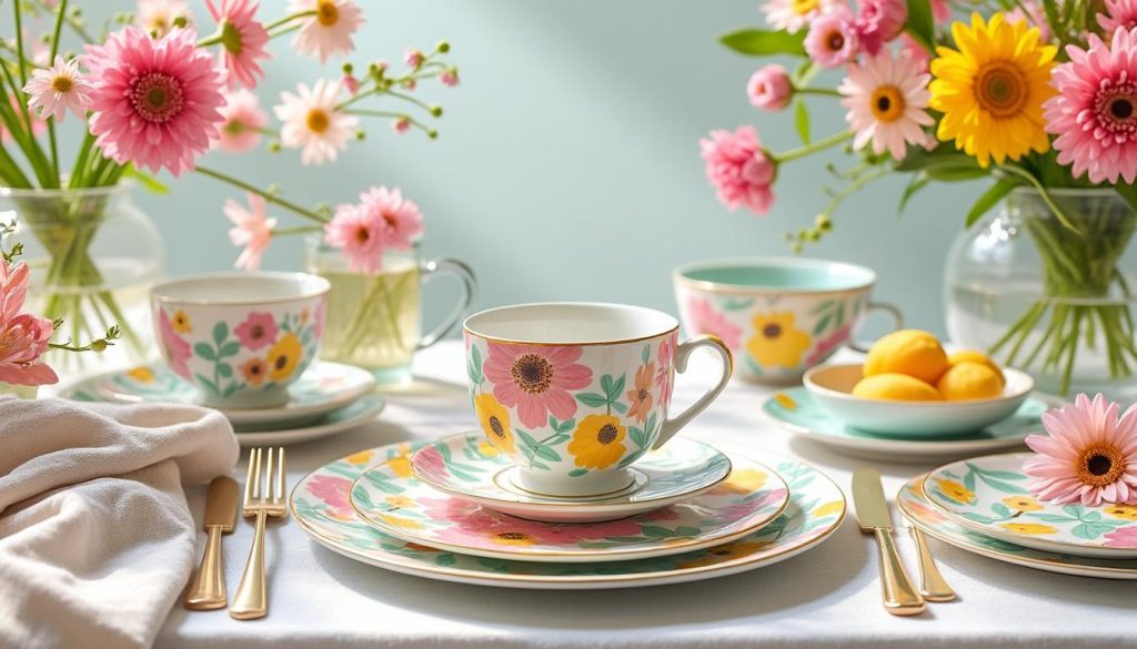 découvrez comment la vaisselle florale transforme vos repas en une expérience printanière pleine de couleurs et de fraîcheur. parfaite pour égayer vos tables, cette tendance apportera du peps et de la convivialité à toutes vos occasions. laissez-vous séduire par des designs fleuris qui ajoutent une touche de nature à votre gastronomie.