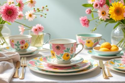 découvrez comment la vaisselle florale transforme vos repas en une expérience printanière pleine de couleurs et de fraîcheur. parfaite pour égayer vos tables, cette tendance apportera du peps et de la convivialité à toutes vos occasions. laissez-vous séduire par des designs fleuris qui ajoutent une touche de nature à votre gastronomie.