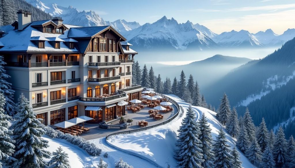 découvrez le grand hotel belvedere, un refuge secret au cœur des sommets suisses. offrant un panorama à couper le souffle, cet hôtel vous invite à vivre une expérience unique alliant confort luxueux et nature préservée. évadez-vous dans cet écrin de tranquillité et laissez-vous séduire par l'élégance et le charme de cet établissement d'exception.