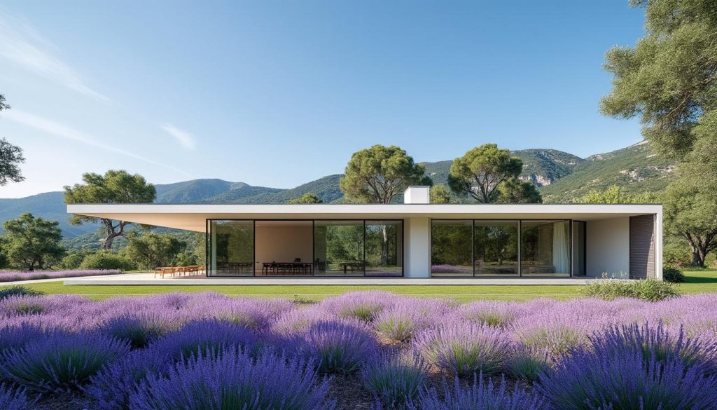 découvrez une maison moderniste unique, sans pièces, nichée au cœur de la drôme provençale. vasquez vos sens dans ce havre de paix où l'architecture contemporaine rencontre la nature, offrant une expérience de vie inédite loin des normes traditionnelles.