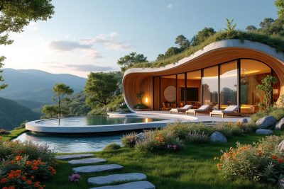 découvrez une villa unique, conçue pour s'harmoniser parfaitement avec son environnement naturel. ce refuge idyllique allie élégance et confort, offrant un cadre de vie exceptionnel pour ceux en quête de sérénité et de beauté.