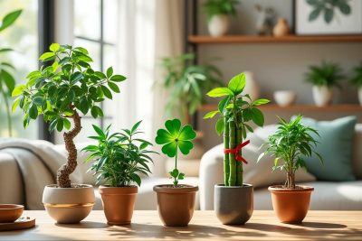 découvrez cinq plantes porte-bonheur à intégrer dans votre intérieur pour attirer la chance et la prospérité. apprenez à choisir ces végétaux qui apportent non seulement une touche de verdure à votre décoration, mais aussi des énergies positives à votre foyer.
