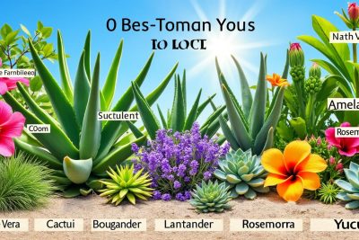 découvrez notre sélection de 10 plantes résistantes à la chaleur, parfaites pour embellir votre jardin tout en supportant les fortes températures. idéales pour les climats chauds, ces plantes apporteront couleur et vie à vos espaces extérieurs sans nécessiter beaucoup d'entretien.