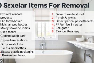 découvrez les dix objets essentiels à retirer de toute urgence de votre salle de bains pour optimiser votre espace et améliorer votre hygiène. suivez nos conseils pour transformer votre routine quotidienne !