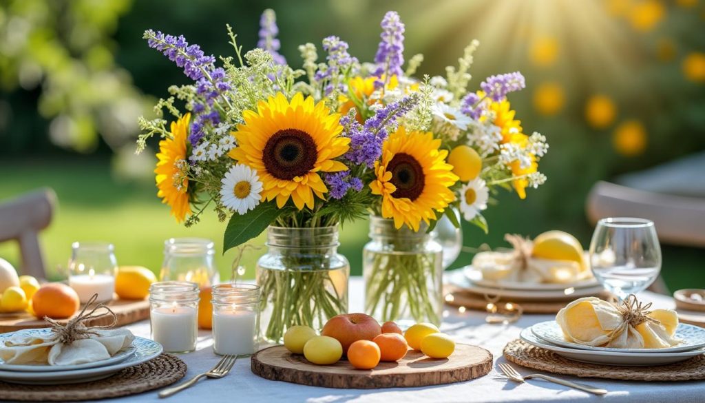 découvrez des idées créatives pour une décoration de table estivale qui émerveillera vos invités. des astuces pleines de fraîcheur, de couleurs vibrantes et de détails raffinés pour transformer vos repas en moments inoubliables.