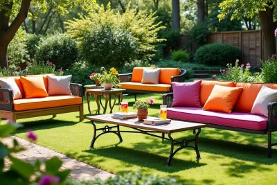 découvrez nos modèles de bancs de jardin élégants et confortables, parfaits pour profiter des belles journées d'été. transformez votre espace extérieur en un lieu de détente avec nos designs variés et esthétiques.