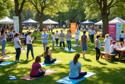 participez au forum santé de val-de-reuil : une journée dédiée à la prévention et au bien-être, avec des ateliers, des conseils d'experts et des animations pour sensibiliser tous les habitants à l'importance de la santé au quotidien.