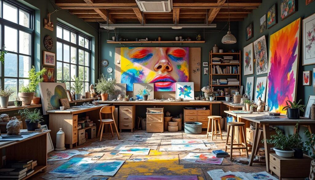 plongez dans l’univers personnel de victor cadene, artiste et designer, et découvrez comment son espace révèle l’étendue de sa créativité et son approche unique de l’art.