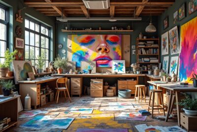 plongez dans l’univers personnel de victor cadene, artiste et designer, et découvrez comment son espace révèle l’étendue de sa créativité et son approche unique de l’art.