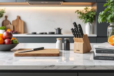 découvrez les accessoires indispensables pour sublimer votre plan de travail en cuisine. alliez élégance, praticité et organisation pour un espace à la fois tendance et fonctionnel.
