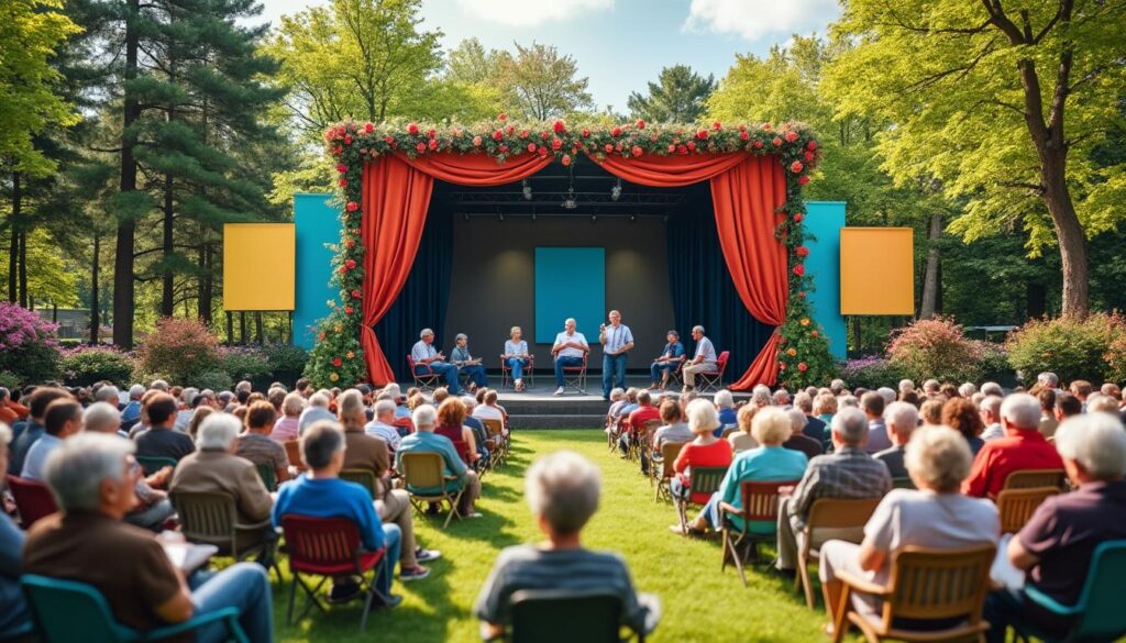 participez à arc-lès-gray à un événement unique mêlant théâtre et débat, dédié à la promotion du bien-être mental des aînés. une initiative conviviale pour sensibiliser et soutenir nos seniors.