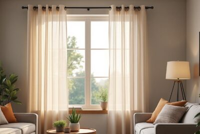 découvrez nos astuces de décoration pour installer facilement des rideaux sans percer de trous dans vos murs. idéal pour les locations ou préserver votre intérieur sans outils !