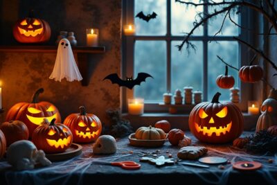 découvrez comment transformer votre maison pour halloween avec nos astuces diy faciles et originales. créez une ambiance terrifiante et amusez-vous à faire peur à vos proches grâce à nos idées déco et activités créatives !