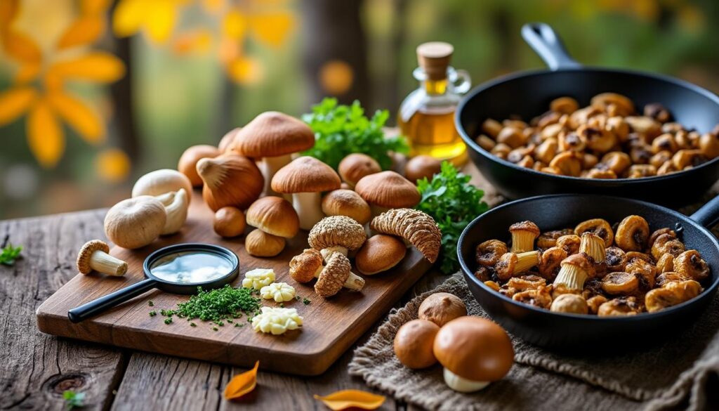 découvrez comment choisir, préparer et cuisiner les champignons grâce à notre guide complet. apprenez à profiter de ces délices d’automne riches en bienfaits pour la santé et à réussir toutes vos recettes gourmandes.