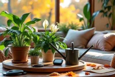 découvrez nos conseils pratiques pour entretenir vos plantes d'intérieur pendant l'automne : arrosage, luminosité, taille et astuces pour garder vos végétaux en pleine santé toute la saison.