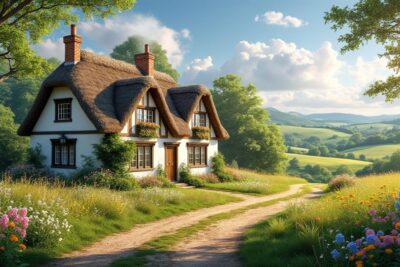 découvrez le cottage enchanteur de cordelia de castellane et plongez dans un voyage authentique au cœur de la campagne britannique. ambiance chaleureuse, décoration raffinée et charme intemporel au rendez-vous.