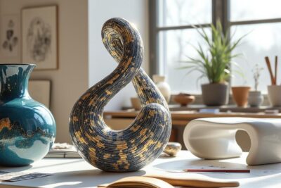 plongez dans l’univers captivant d’aline houdé-diebolt et découvrez ses créations uniques : une invitation à explorer l’âme et l’histoire des objets réinventés avec passion.