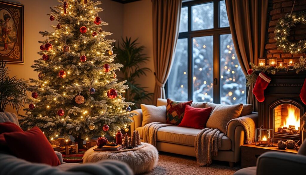 découvrez la magie de noël 2025 avec maisons du monde : une collection exclusive qui s’inspire des traditions festives du monde entier pour transformer votre salon en un espace chaleureux et enchanteur.