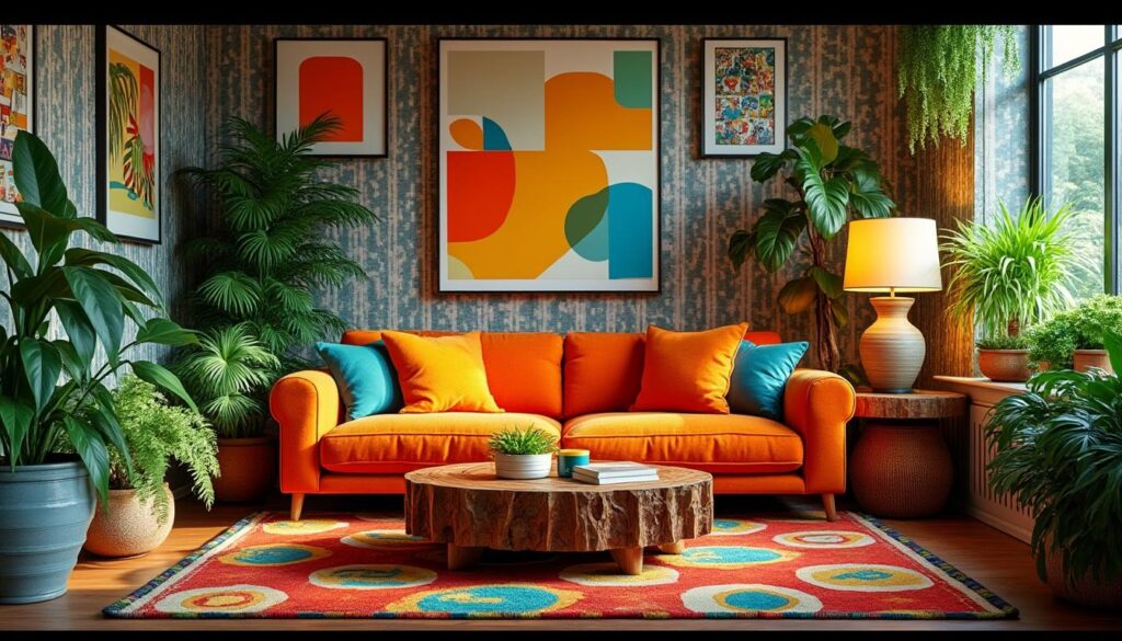 découvrez comment associer plantes vertes et décoration rétro pour recréer l'ambiance colorée et chaleureuse des années 70 dans votre intérieur. inspirez-vous de nos astuces et idées déco vintage pour une atmosphère unique et tendance !