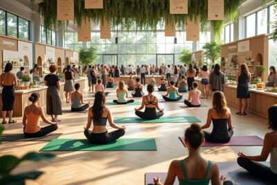 participez à la première édition du salon bien-être et santé ce week-end ! découvrez des ateliers, conférences et exposants dédiés à votre santé, relaxation et bien-être. ne manquez pas cet événement incontournable pour prendre soin de vous.