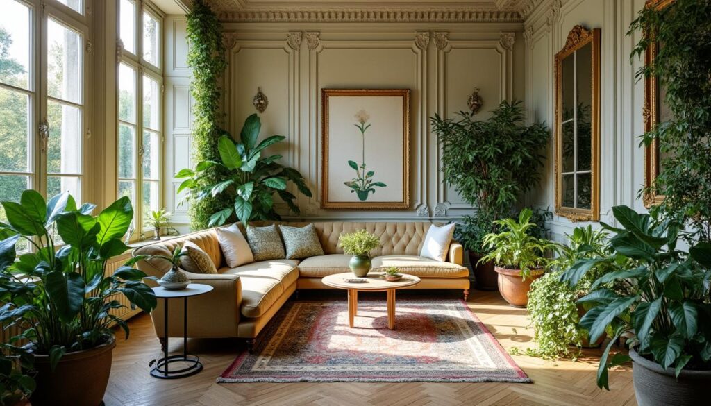découvrez comment un appartement haussmannien de 80m2 s'est métamorphosé grâce à l'audace du vert, créant un intérieur élégant, moderne et plein de caractère.