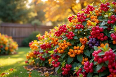 découvrez une sélection d’arbustes aux baies colorées pour apporter une touche lumineuse et décorative à votre jardin cet automne. conseils et idées pour sublimer vos extérieurs!