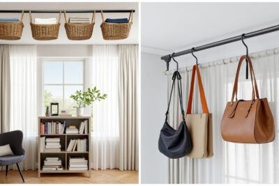 découvrez des idées ingénieuses pour optimiser vos espaces de rangement grâce à une tringle à rideaux. solutions pratiques, faciles à mettre en place et parfaites pour gagner de la place chez vous !
