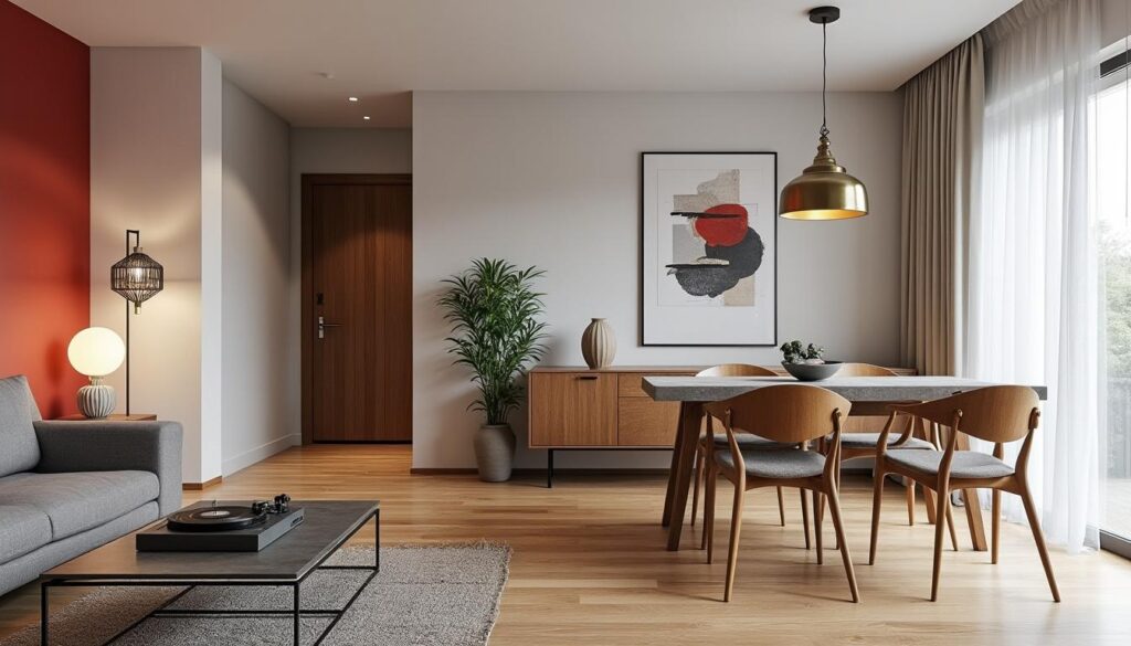 découvrez comment ce petit appartement de designer illustre parfaitement l'art subtil du mélange des styles, alliant élégance et créativité dans un espace optimisé.