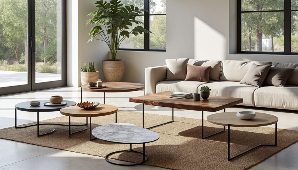 explorez notre sélection de 20 tables basses incontournables pour sublimer et harmoniser tous les styles d'intérieur avec élégance et fonctionnalité.