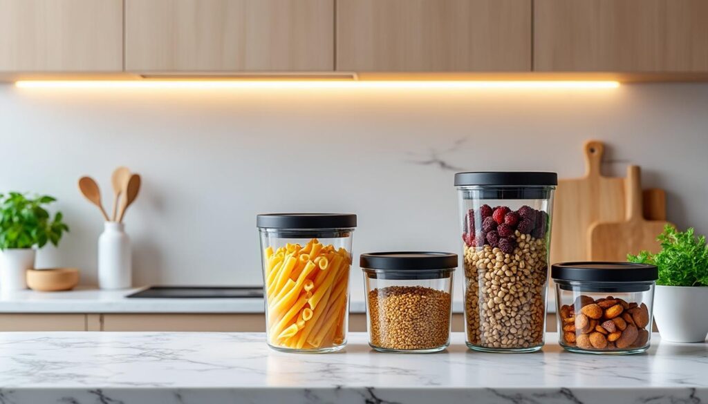 découvrez notre sélection de boîtes de conservation élégantes et pratiques pour organiser votre cuisine avec style et efficacité.