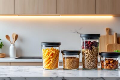 découvrez notre sélection de boîtes de conservation élégantes et pratiques pour organiser votre cuisine avec style et efficacité.