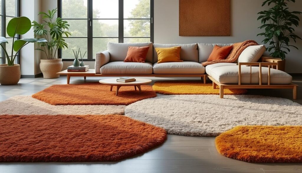 découvrez notre collection de tapis douillets, parfaits pour apporter chaleur et confort à votre salon. transformez votre espace en un cocon accueillant et élégant.