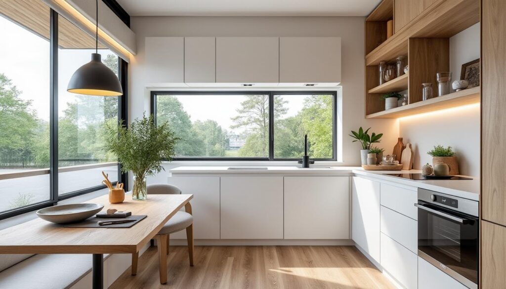découvrez 10 idées ingénieuses d'architectes pour optimiser l'espace dans une toute petite cuisine ouverte, alliant fonctionnalité et style pour un aménagement efficace.