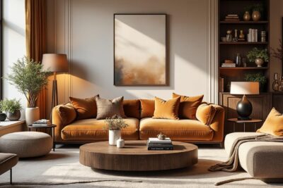 découvrez comment la couleur mordorée peut transformer votre intérieur en un espace à la fois élégant et chaleureux, parfait pour une décoration raffinée et conviviale.
