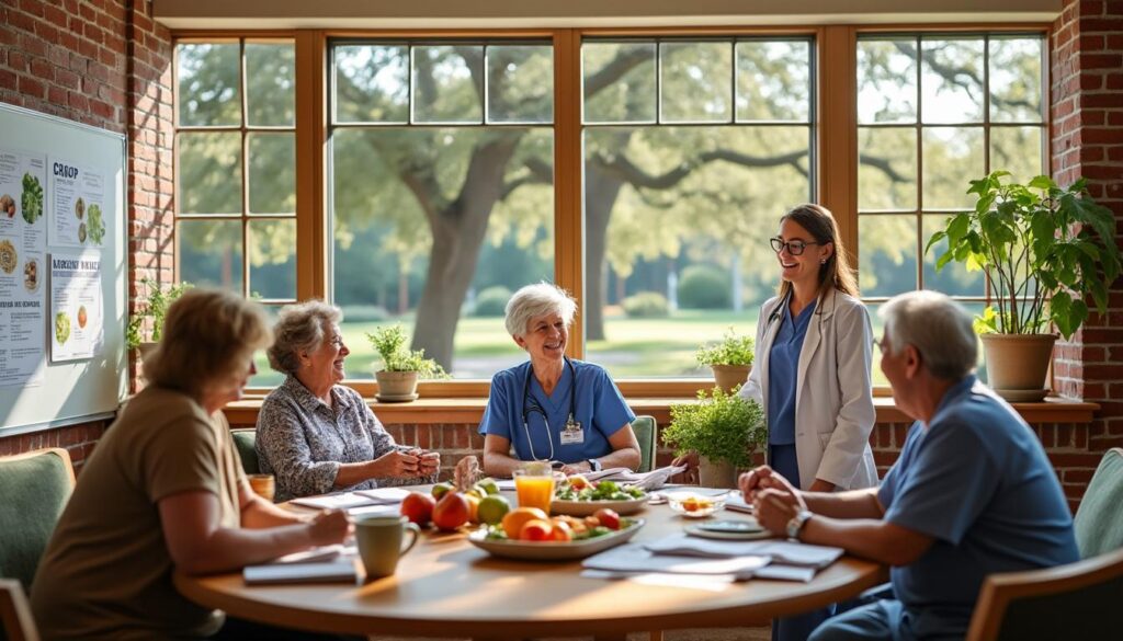 découvrez comment une unité de santé comportementale et un programme alimentaire innovant dans un hôpital rural du connecticut améliorent le bien-être et la qualité de vie des aînés.