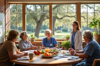découvrez comment une unité de santé comportementale et un programme alimentaire innovant dans un hôpital rural du connecticut améliorent le bien-être et la qualité de vie des aînés.