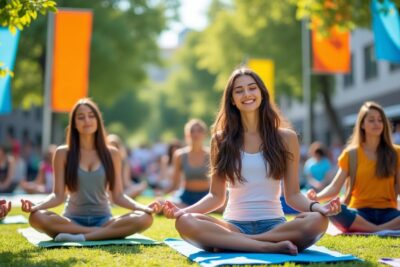 découvrez les activités incontournables de la foire du bien-être étudiant et profitez d'événements uniques pour votre développement personnel et votre bien-être.