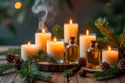 découvrez nos bougies et parfums d’ambiance aux senteurs envoûtantes de sapin, pour une atmosphère chaleureuse et parfumée dans votre intérieur.